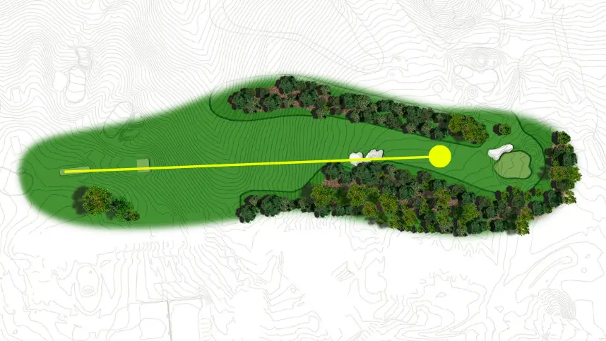 Bryson DeChambeau Driver Hole 1 Masters