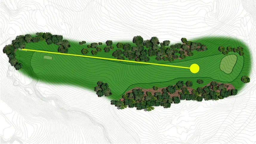 Bryson DeChambeau Driver Hole 14 Masters