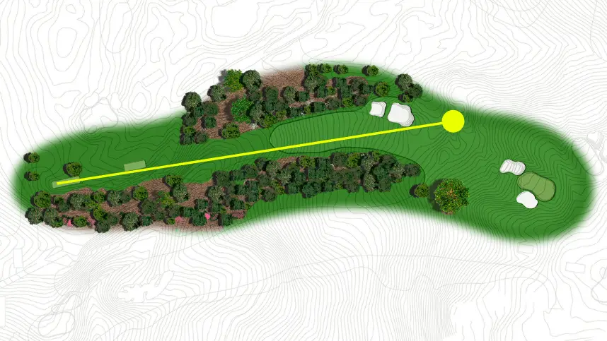 Bryson DeChambeau's Drive Hole 18 Masters