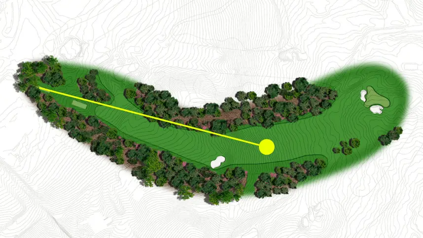 Bryson DeChambeau Driver Hole 2 Masters