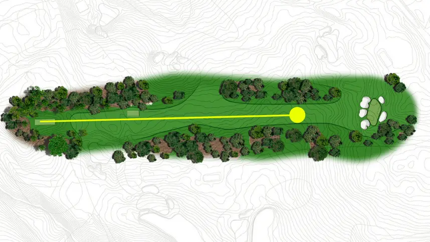 Bryson DeChambeau's Drive Hole 7 Masters