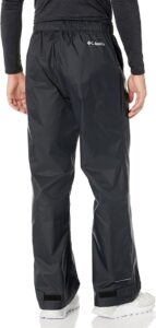 Man wearing Columbia Men's Rebel Roamer Rain Pant