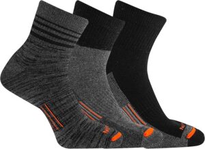 Product photo of Merrell Men's and Women's Merino Wool Golf Socks