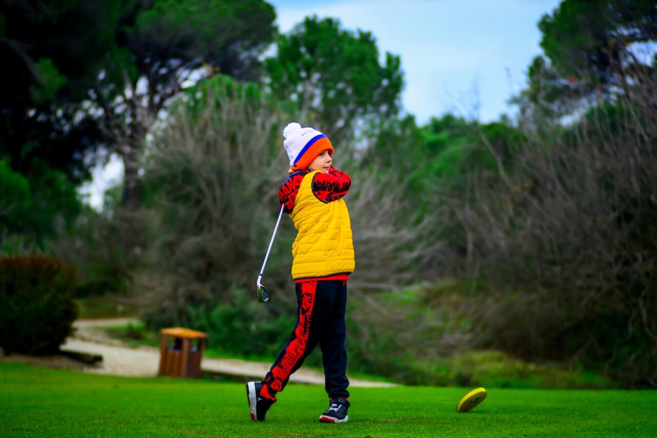 Beginner Golf Kid
