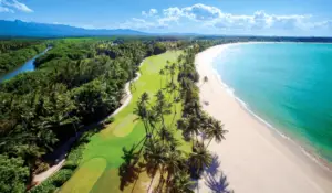 Luxury Golf Resort on the beach