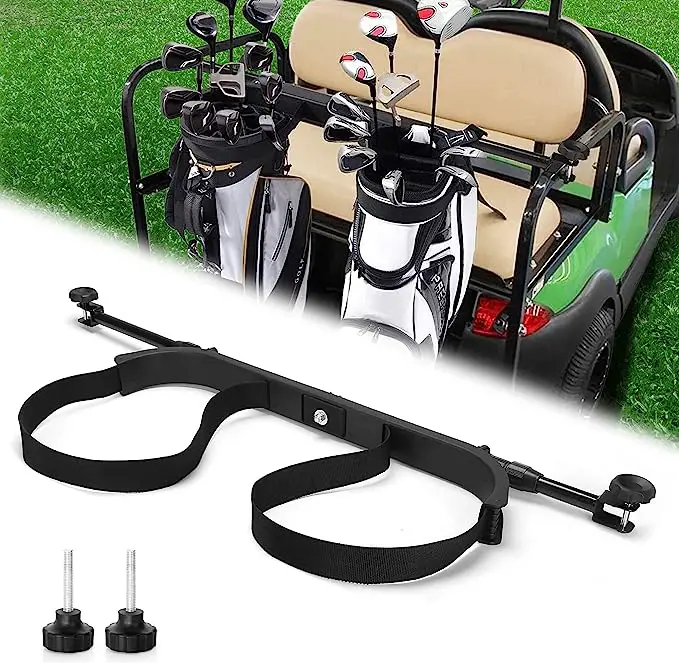 10 Best Golf Cart Accessories Upgrade Your Cart In 2024   10L0L Universal Golf Bag Holder 