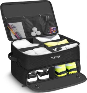 YOREPEK 2 Layer Golf Trunk Organizer