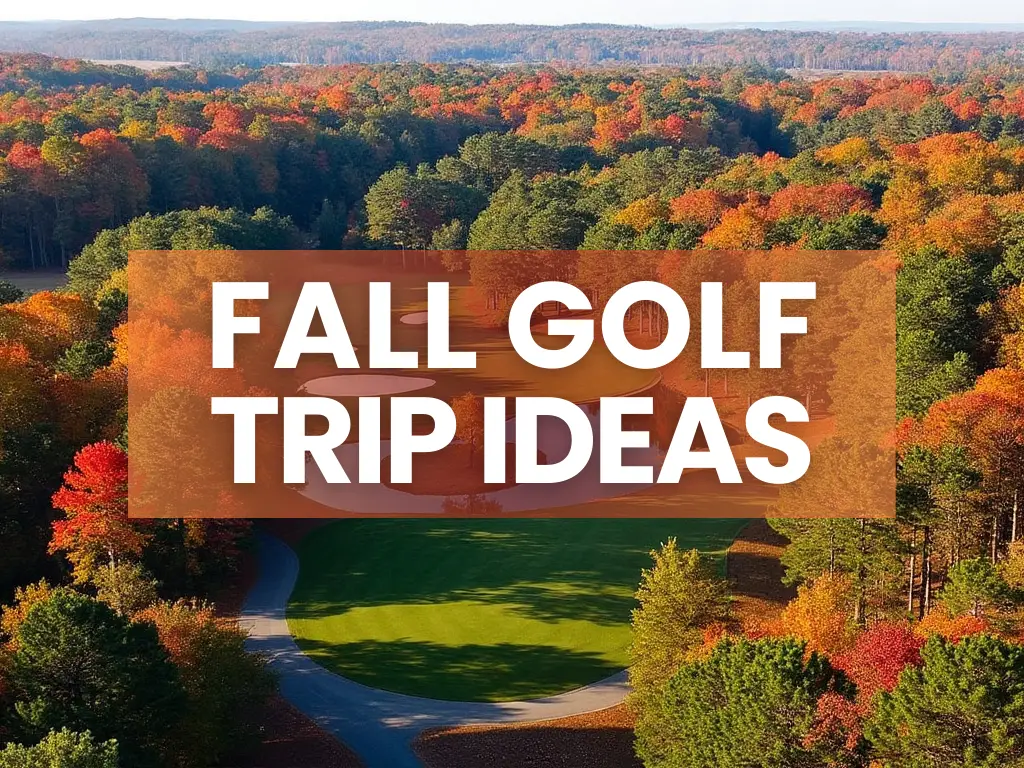 Best Fall Golf Trip Ideas - Featured Image