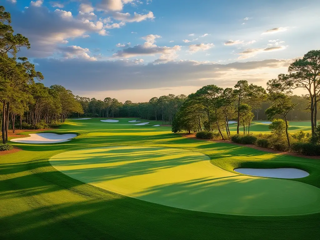 Golf course in Myrtle Beach, South Carolina.