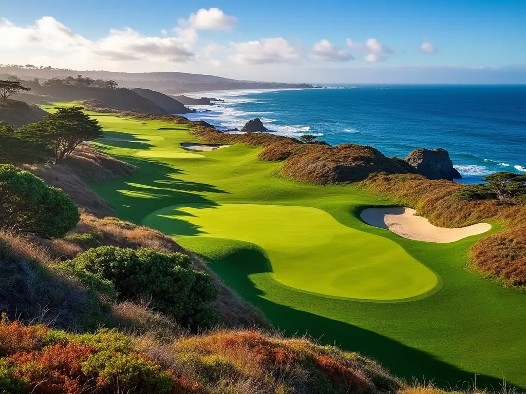 Torrey Pines Golf, La Jolla, California