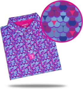 Bogey Bros - Funny NSFW Golf Polo - Women's Thong Print