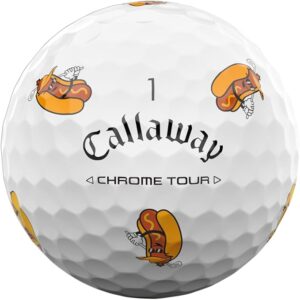 Callaway Golf Chrome Tour Truvis Golf Ball - The Glizzy