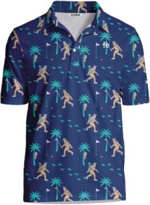 Tipsy Elves Sasquatch Golf Polo