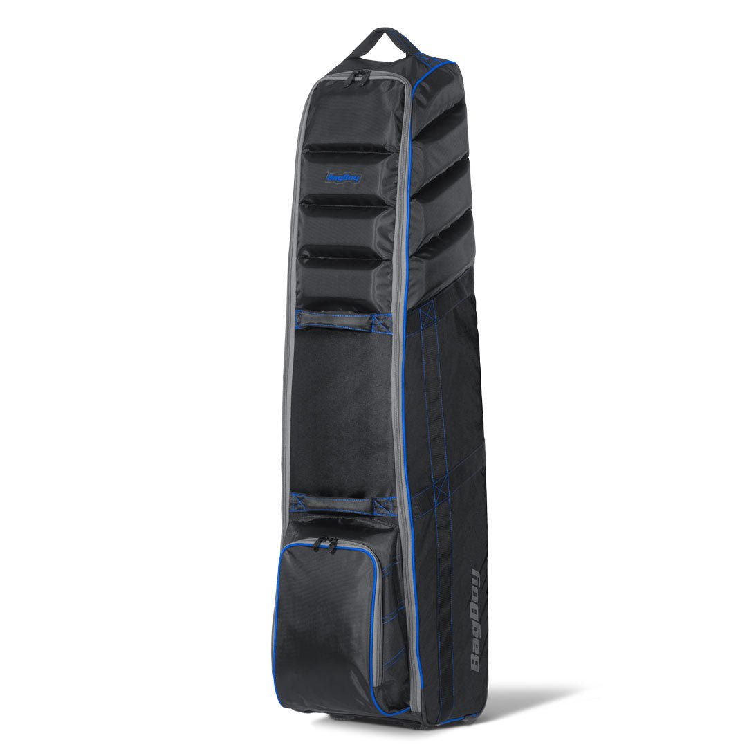 Bag Boy T-800 padded golf travel cover with cushioned top and wheels