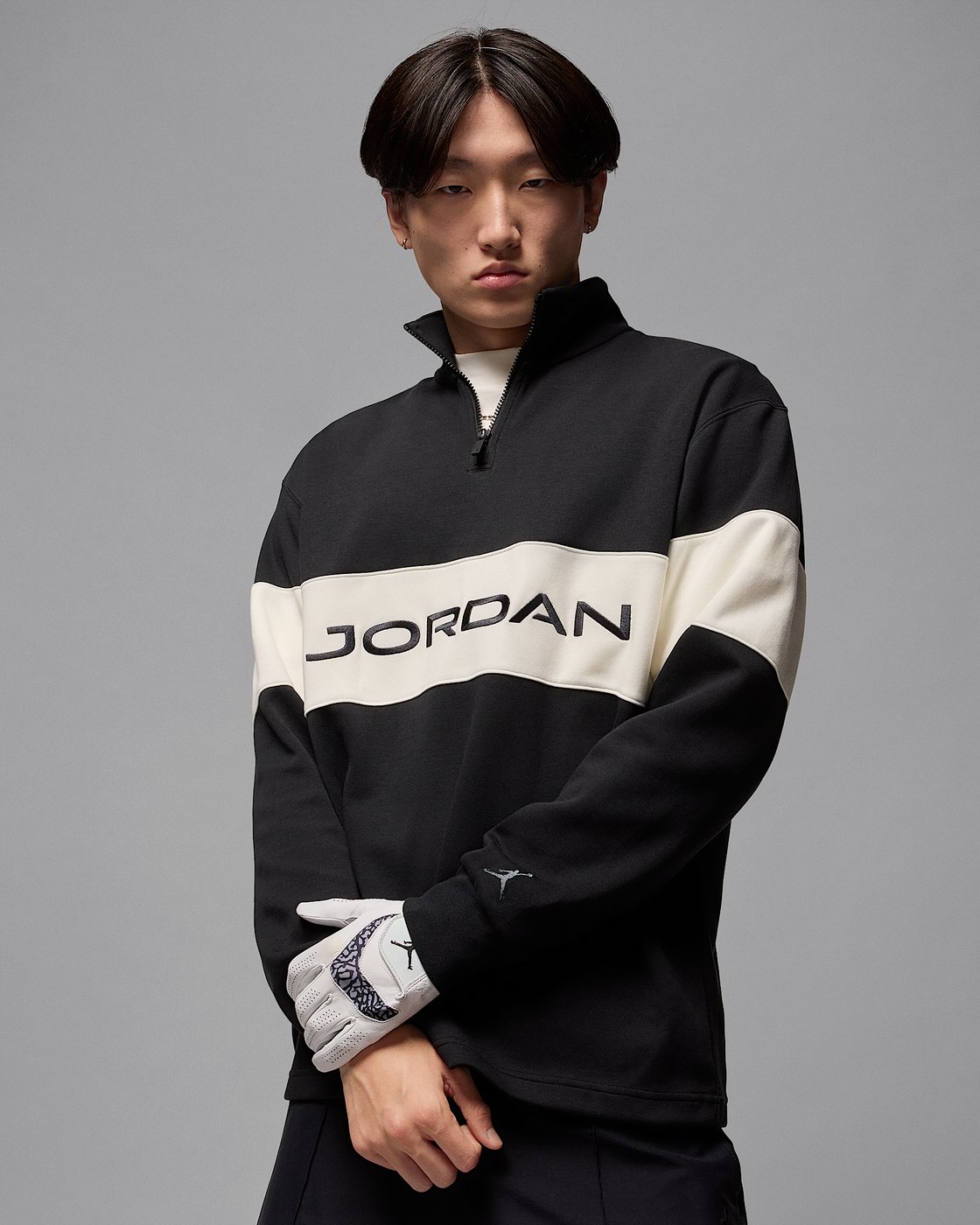 Jordan Sport Men's Dri-FIT 1/4-Zip golf top