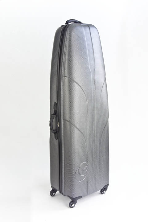 Samsonite Hard-Sided Golf Travel Case 6850 ABS clamshell on spinner wheels