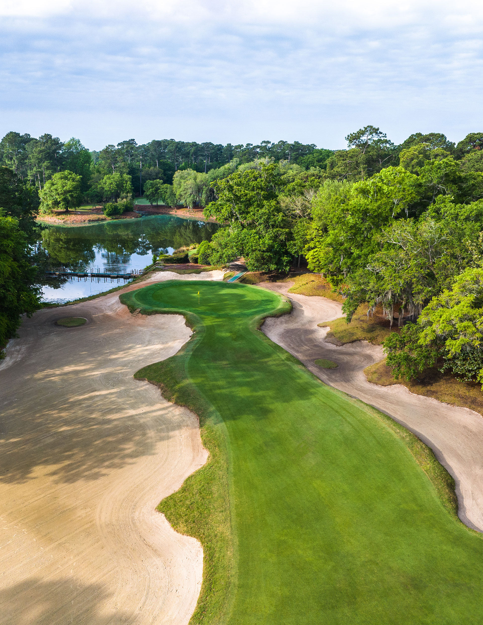 Aerial of Caledonia Golf & Fish Club, Pawleys Island