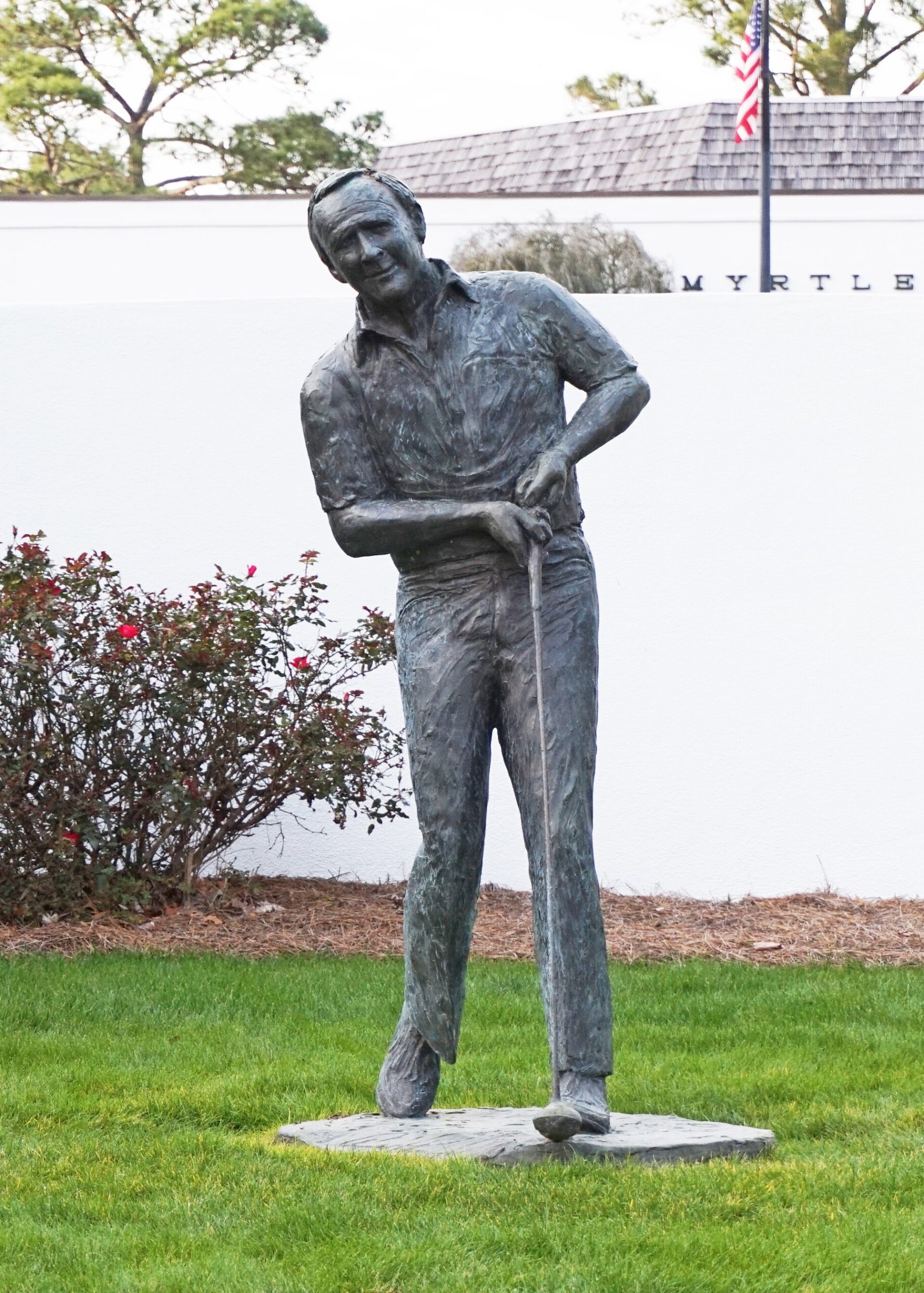 Arnold Palmer statue at Myrtle Beach National