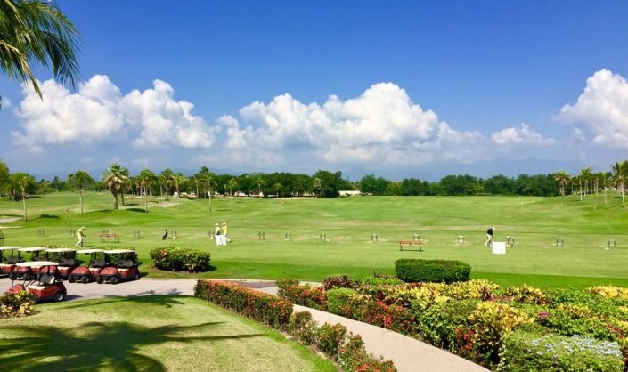 El Tigre Golf Course fairway at Paradise Village, Nuevo Vallarta, Riviera Nayarit.