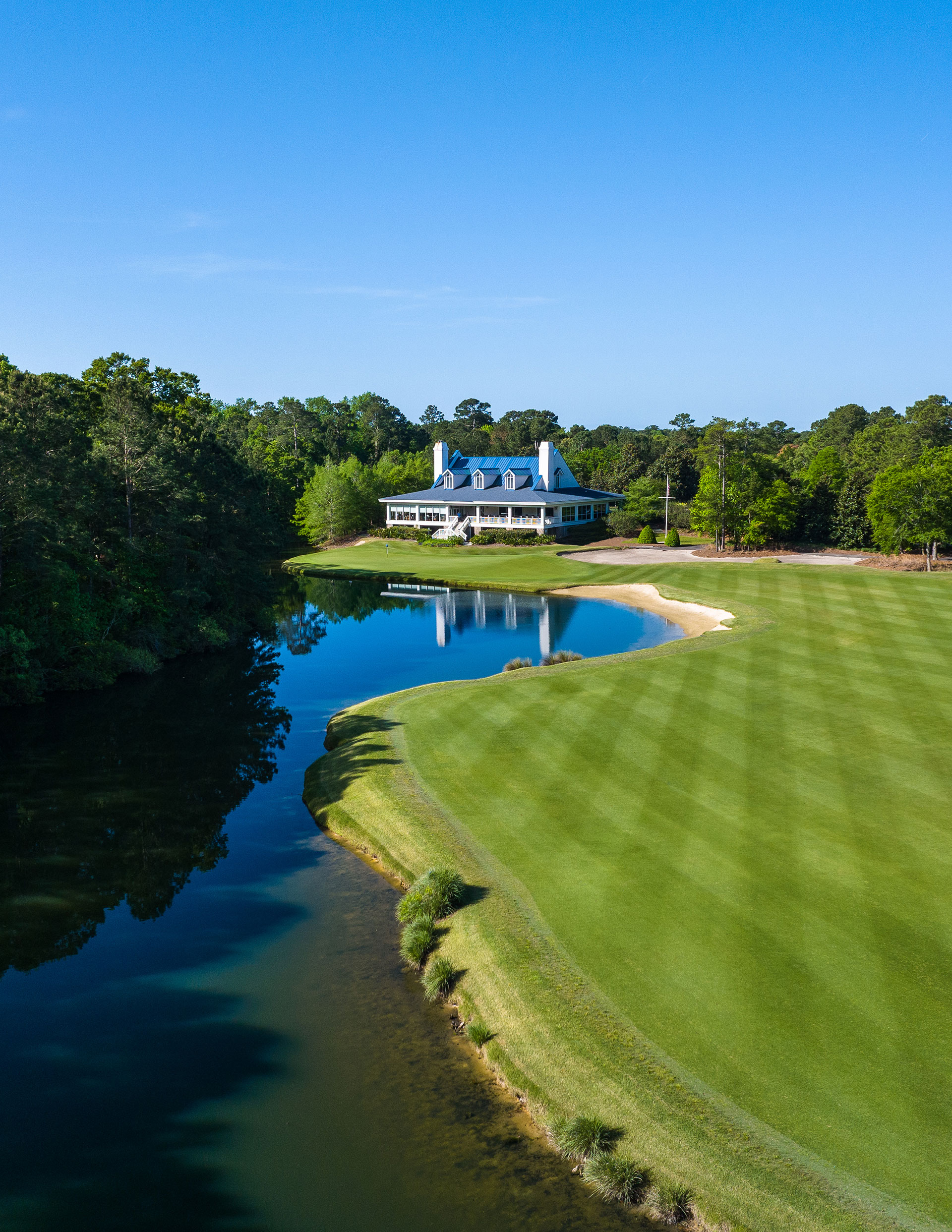 Aerial of True Blue Golf Club