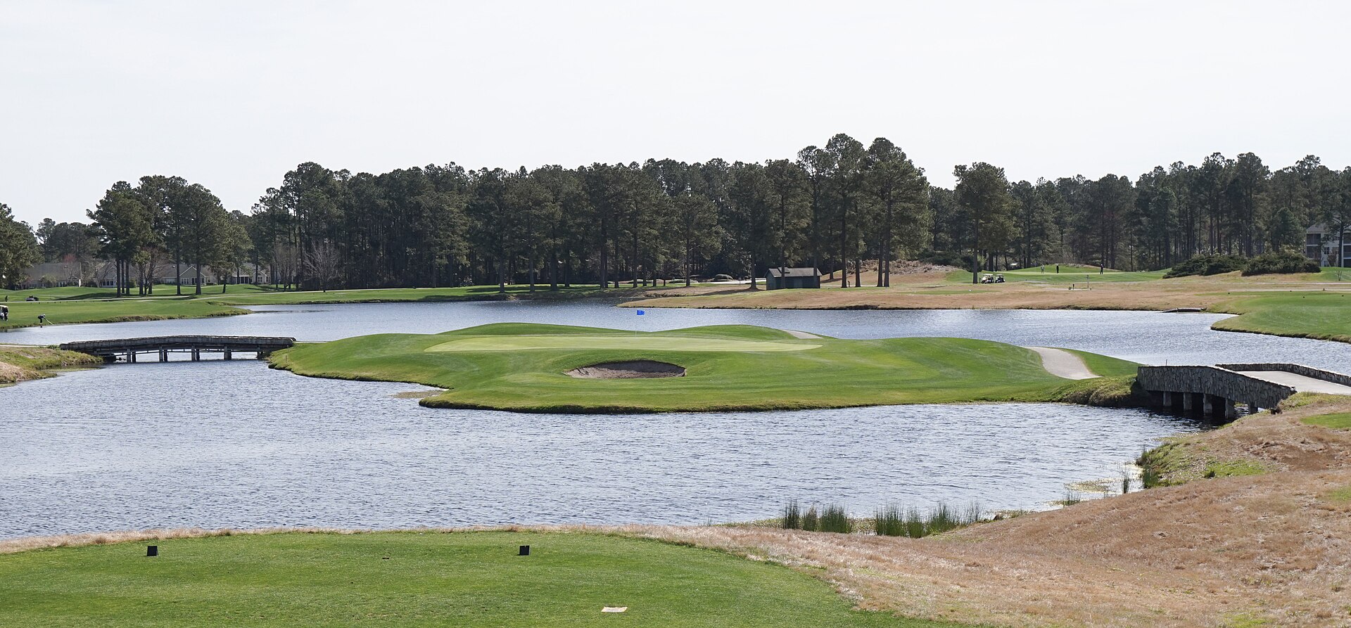 Hole 17 at The Wizard Golf Club, Legends Resort, Myrtle Beach