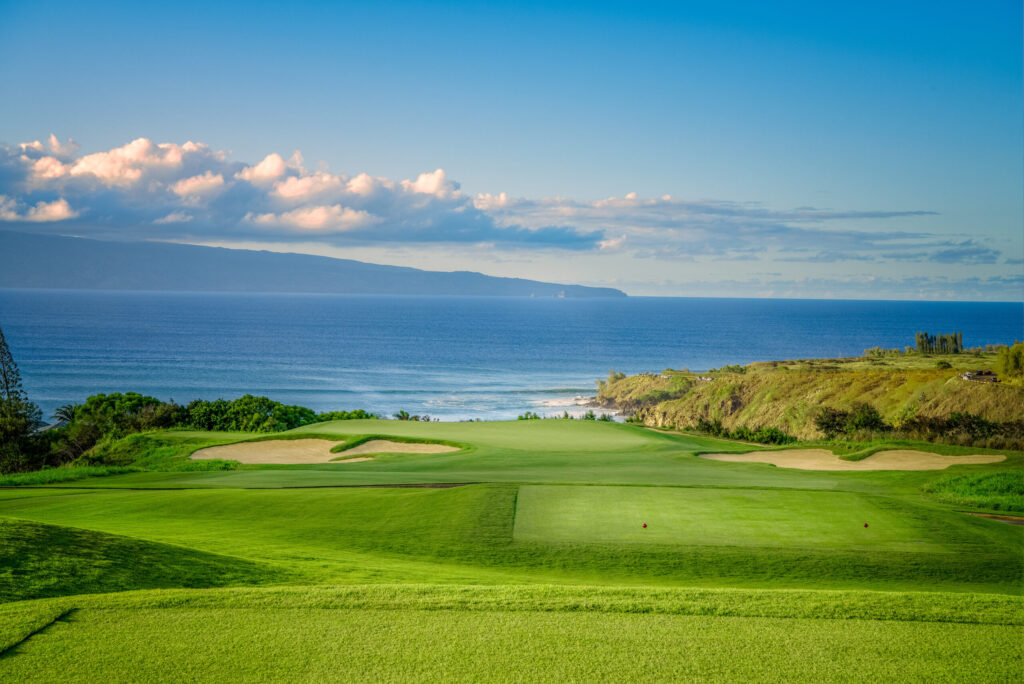 Kapalua golf course on Maui — winter golf destination