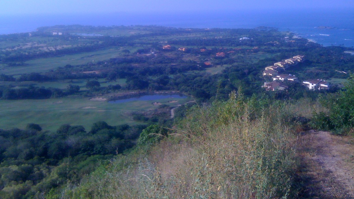 Golf course at Punta Mita overlooking Banderas Bay in Nayarit