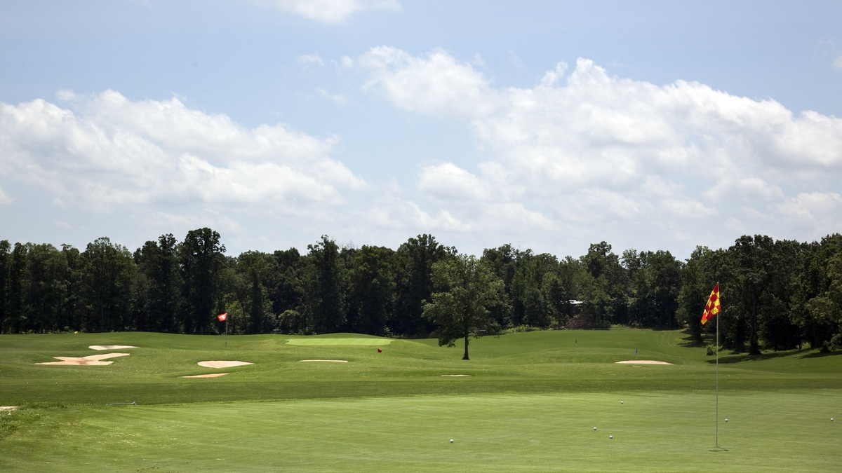 Fairway at The Shoals on the Robert Trent Jones Golf Trail in Muscle Shoals, Alabama